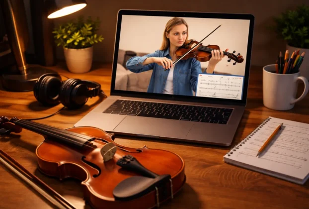 Como aprender Violino Pelo Computador